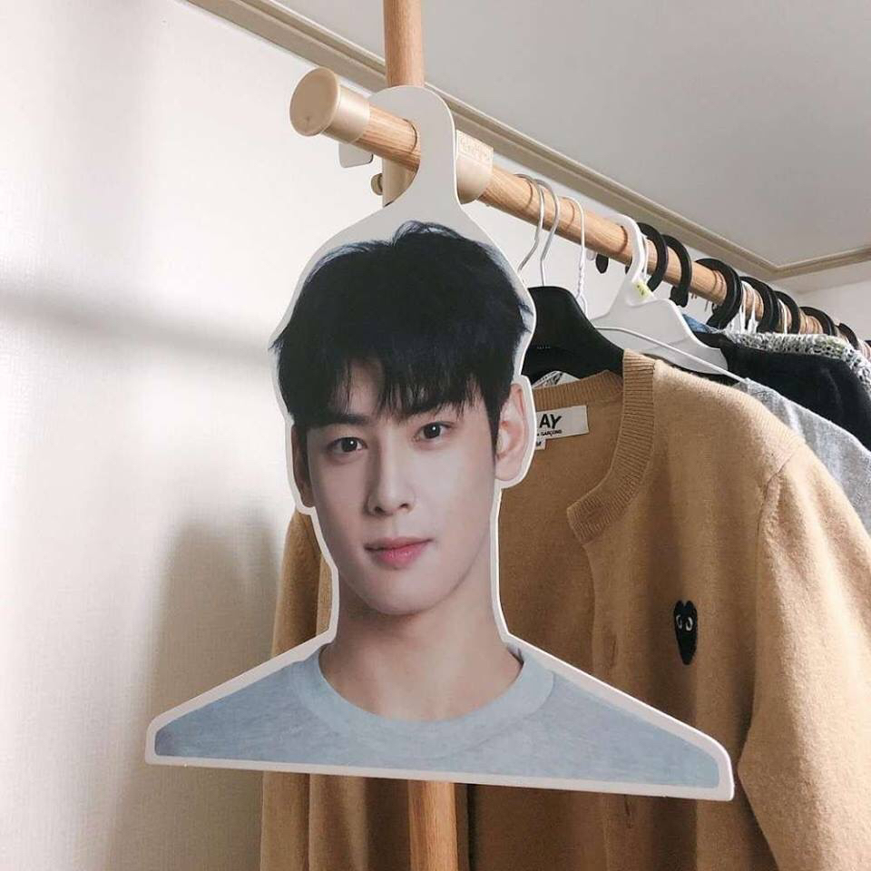 차은우 옷걸이