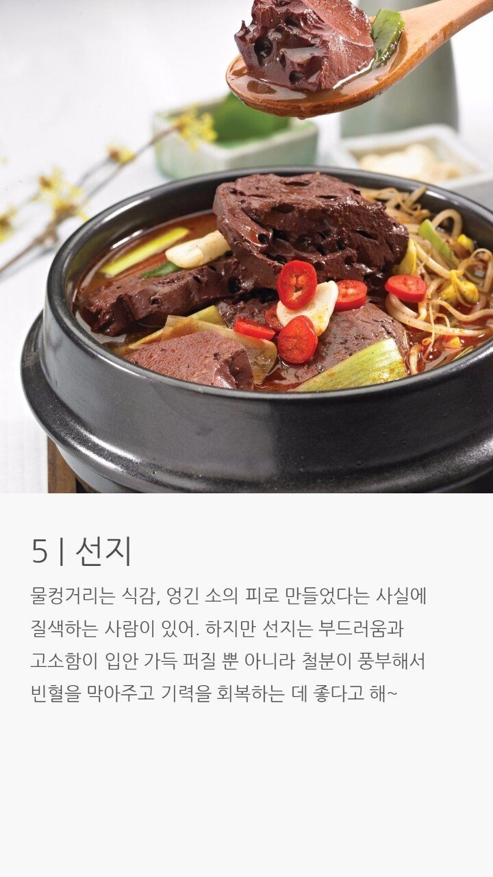 호불호 갈려서 잘 못먹는다는 음식 7