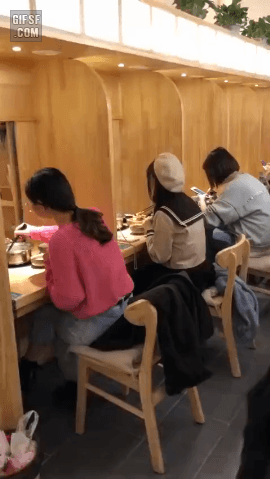 일본 혼밥식당 근황