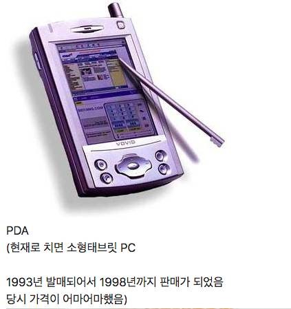 과거 핵인싸들만 사용했다는 전자제품들
