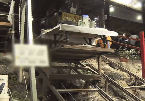 요음 계곡 불법 영업 식당 수준