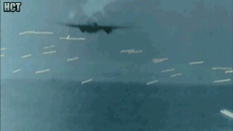 2차 대전 당시 실제 대공사격