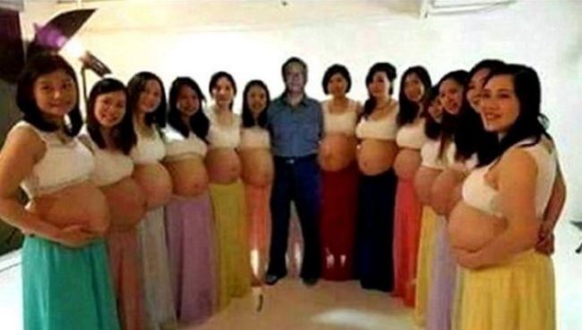 아내 13명 동시에 임신시킨 남편, 능력남? 등극 ㅋㅋ