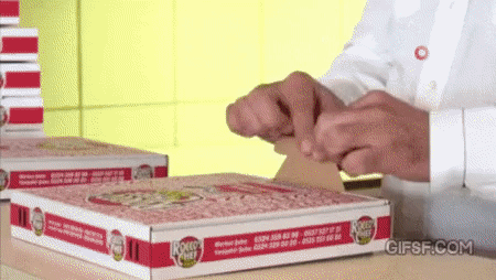 신박한 피자박스 잠금장치