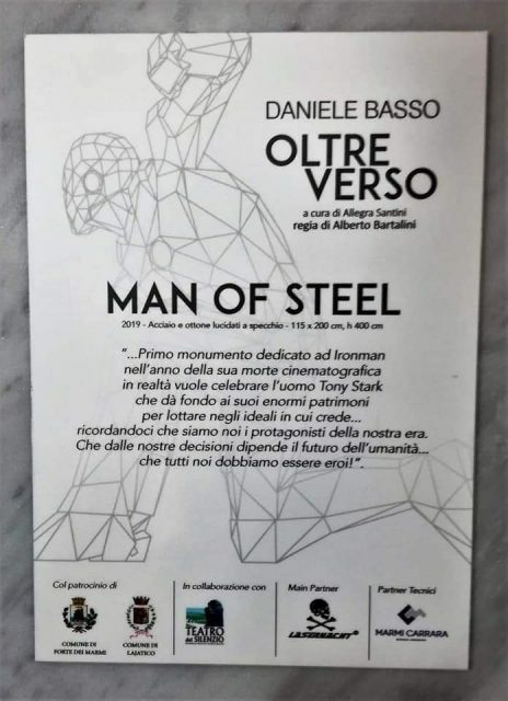 아이언맨 추모동상을 세운 이탈리아