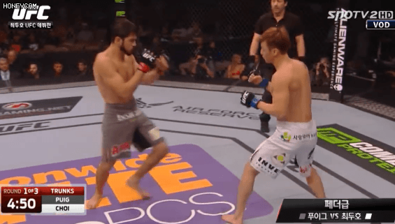 서양인들이 물고 빨았던 한국인 UFC 선수