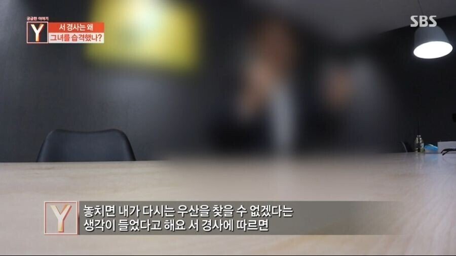 여성 습격한 현직 경찰관의 변명