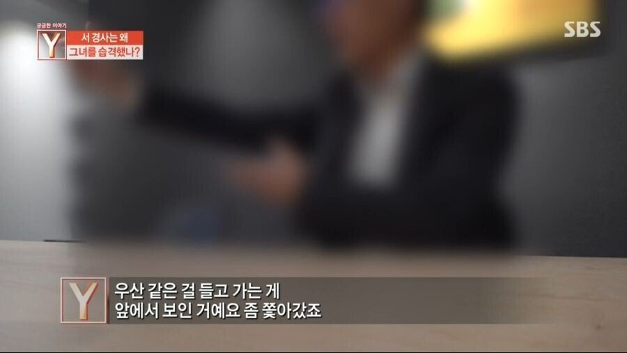 여성 습격한 현직 경찰관의 변명