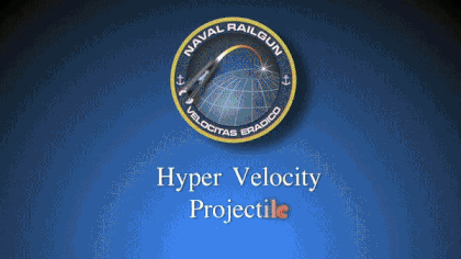 미 해군의 전자기 레일건 테스트