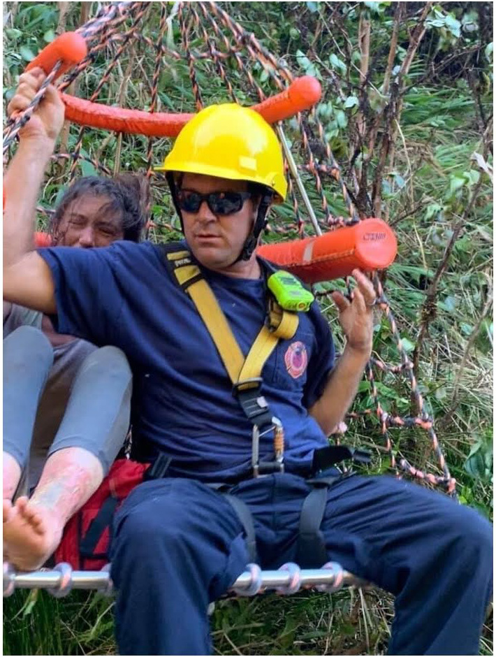 실종 17일만에 구조된 여성