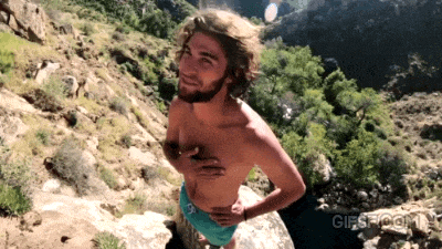 30M 높이에서 다이빙