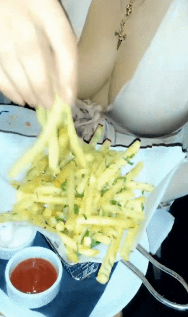 외국 감자튀김이 더 맛있어 보이는 이유