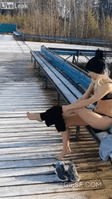 다이빙하는 처자