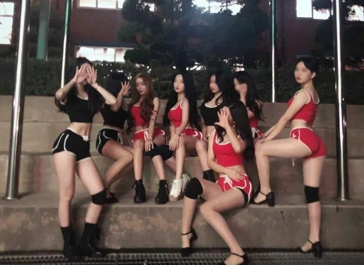 요즘 여고 댄스팀 의상 수위