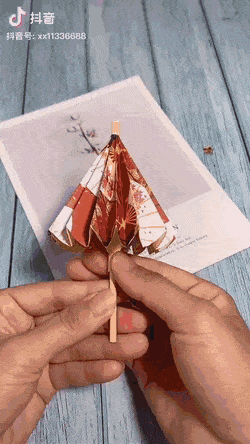 색종이로 우산만들기