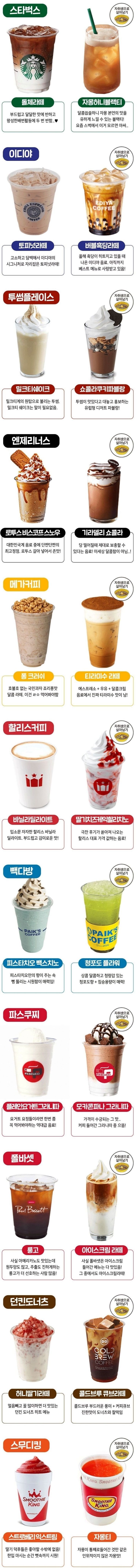 카페에서 가장 잘 나가는 베스트 음료 모음.jpg