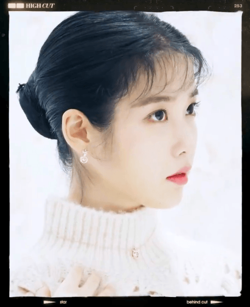 아이유 화보촬영