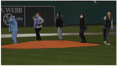 MLB 보스턴 전설 오티스, 코로나19 의료진에