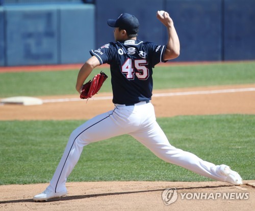 두산, 키움과 연습경기서 유희관·이용찬,