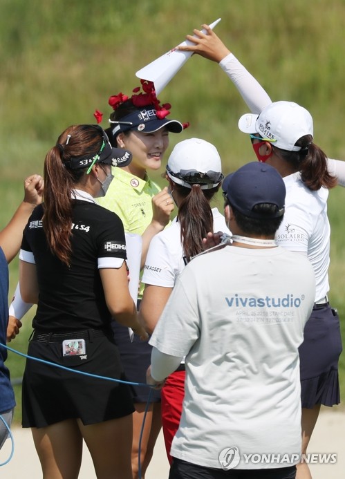 유소연, 5번째 내셔널 타이틀 획득…한국여자오픈 우승(종합)