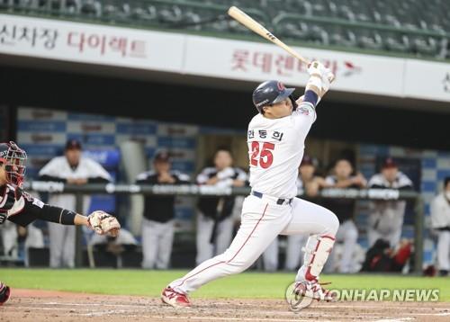 삼성 강민호, 9회 끝내기 안타…롯데 한동희 역전 3점포(종합)