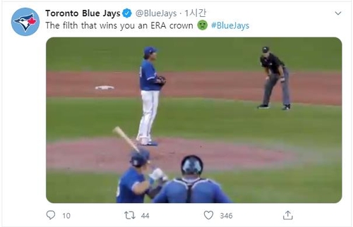 류현진, 자체 평가전 5이닝 4실점…몸 상태는 좋아(종합)